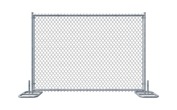 our temporary fence panels are made from weather-resistant materials to withstand the elements